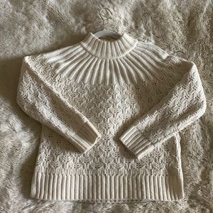 Madewell knit mock neck sweater